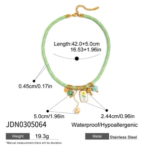 Collier pendentif pour femme, série romantique, jolie goutte d&#39;eau, couleur or, 1 pièce h5 