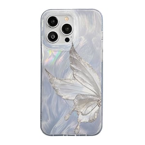 1 Pair TPU High-grade Gradient Rendering Simple Phone Case h5 Picture2