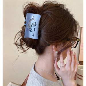 1 Piece Dolphin Acrylic Women's Hair Claws h5 Picture6