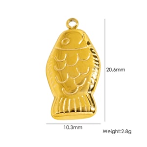 Classic Ocean Series Cute Dolphin Stainless Steel DIY Pendant h5 