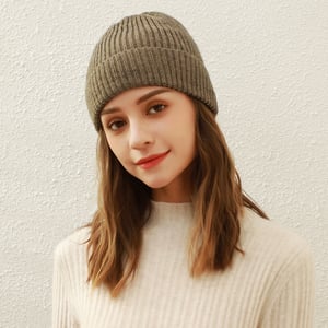 1 Piece Soft Daily Solid Color Polyester Women's Hats h5 Picture4