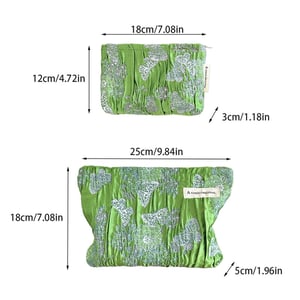1 Piece Simple Series Vacation Butterfly Polyester Women's Makeup Bags h5 Picture6
