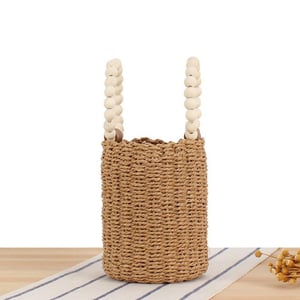 1 Piece Solid Color Bucket Bag h5 Picture2