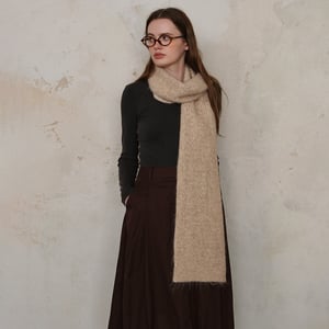 1 Piece Elegant Plaid Polyester Women's Winter Scarves h5 Picture3