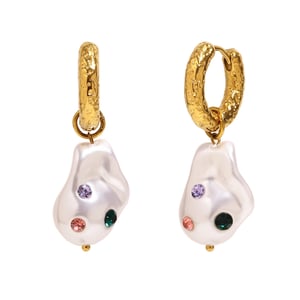1 Pair Simple Daily Irregular Shape Stainless Steel  Women's Drop Earrings h5