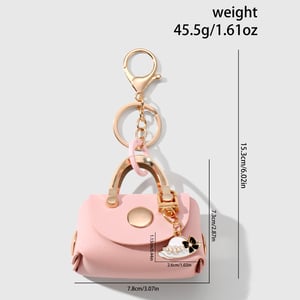 1 Piece Solid Color Mini Bag Charm h5 Picture9
