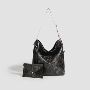 1 Piece Simple  Casual Solid Color Premium Quality PU Women's Shoulder Bags h5 Picture2