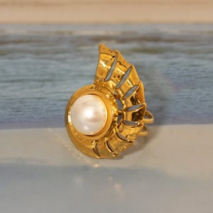 1 Piece Simple Series Natural Animal Turtle Stainless Steel Statement Rings h5 Picture5