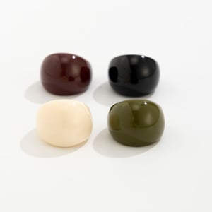 1 Piece Solid Color Resin Bangle h5 Picture6