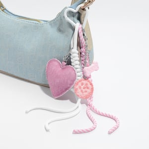 1 Piece Cute Heart Cookie Bag Charm h5 Picture4