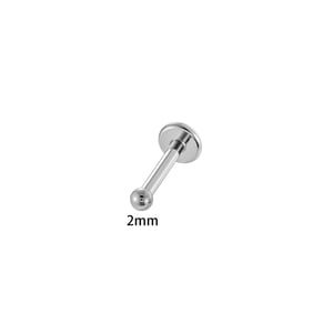 1 Piece Stainless Steel Gold Color Piercing Earring h5 Picture2