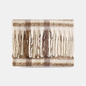 1 Piece Simple Plaid Rayon Women's Winter Scarves h5 Picture3