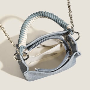 1 Piece Daily Denim Twist Rayon Women's Handbags h5 Picture3