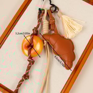1 Piece Simple Series Cute Food PU Women's Bag Charms h5 Picture2