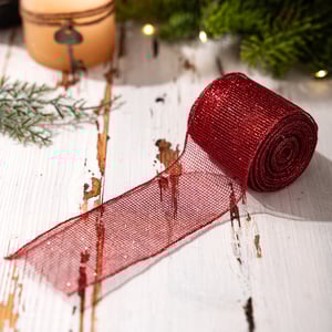 1 Roll Christmas Decorative Ribbon h5