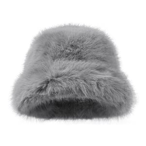 1 Piece Versatile Solid Color Thickened Plush Women's Hats h5 Picture4