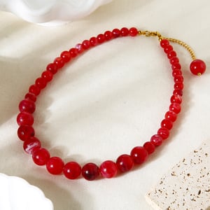 Collana di perle acriliche da 1 pezzo h5 Immagine3