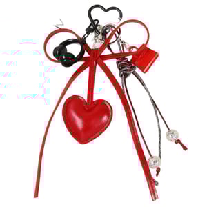1 Piece Classic Series Retro Heart PU Women's Bag Charms h5 Picture6