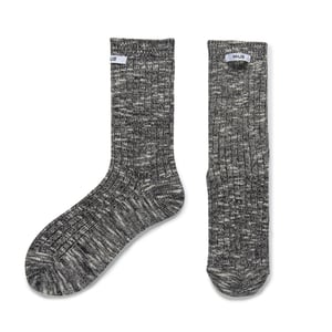 1 Pair Of Retro Color Blocking Cotton Women's Mid Calf Socks h5