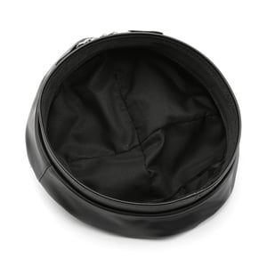 1 Piece Ins Style Solid Color PU Beret h5 Picture5