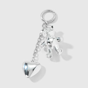 1 Piece Heart Alloy Bag Charm h5 Picture5