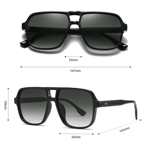 1 Pair Simple  Classic Patchwork Leopard Print Mixed Color Women's Sunglasses h5 Picture4
