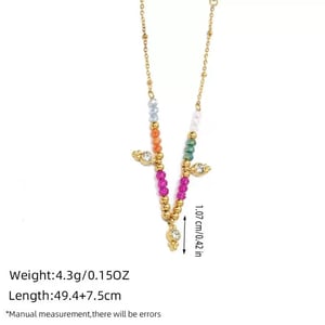 Einfache unregelmäßige Form Edelstahl Gold Farbe Damen Schmuck Sets h5 
