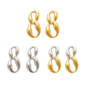 1 Pair Minimalist Stainless Steel Women's Stud Earrings h5 Picture6