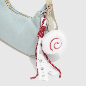 1 Piece Cute Plush Ball Bag Charm h5 Picture3