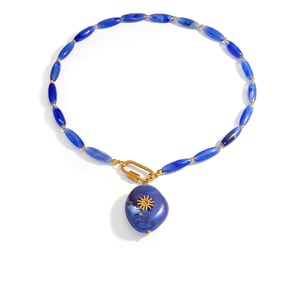 1 Piece Classic Irregular Shape Heart Resin  Natural Stone Women's Beaded Necklaces h5