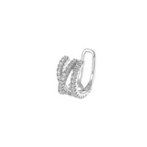 1 Piece Copper Gold Color Zircon Ear Cuffs h5 