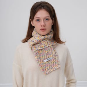 1 Piece Colorful Polka Dots Synthetic Fiber Women's Winter Scarves h5 Picture2