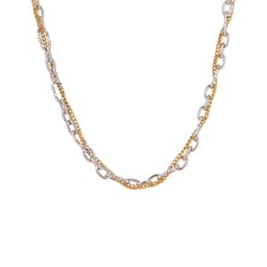 1 Piece  Daily Mixed Color Chain Stainless Steel  Women's Chain Necklaces h5 Picture5