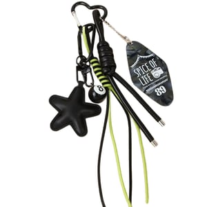 1 Piece Simple Series Casual Twist Star PU Women's Bag Charms h5 Picture3