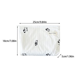 1 Piece Simple Cute Cartoon Puppy  Women's Makeup Bags h5 Picture5