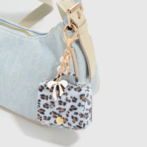 1 Parça Mini Leopar Çanta Kolye Ucu h5 Resim4