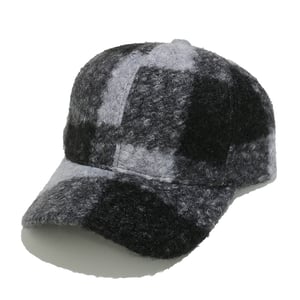 1 Piece Casual Plaid Baseball Cap h5