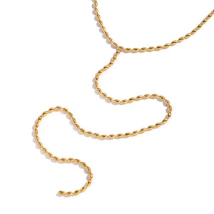 1 Piece Y-shaped Tassel Beads Pendant Necklace h5 Picture5