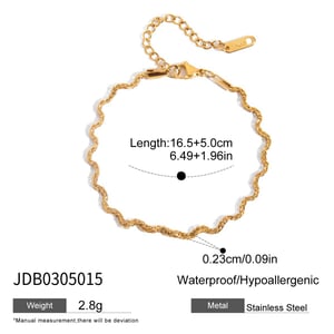 Luxurious Horseshoe-shaped Stainless Steel Gold Color Zircon Women's Jewelry Sets h5