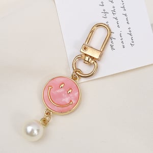 1 Piece Sweet Flower & Smiling Face Key Chain h5 Picture3