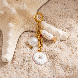 1 Piece Cute Doughnut Keychain h5 Picture4