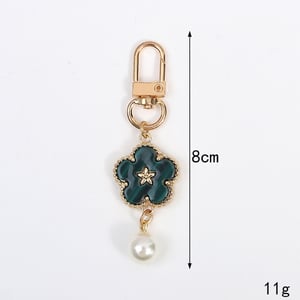 1 Piece Sweet Flower & Smiling Face Key Chain h5 Picture4