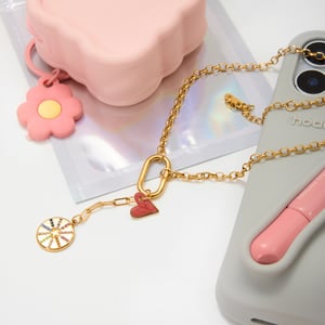 1 Piece Luxurious Tassels Stainless Steel Gold Color Women's Pendant Necklaces h5 Picture4