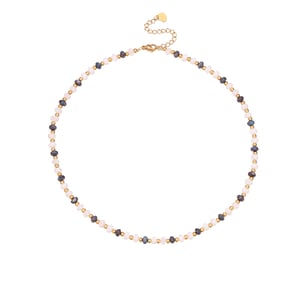 1 Piece Ethnic  Bohemian Beads Stainless Steel   Gold Color  Women's Chain Necklaces h5 Picture5