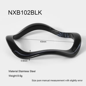 1 Piece Simple  Retro Gradient Color Resin Women's Bangles h5