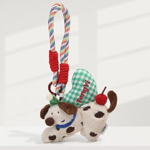 Breloques de sac pour femme en fibre de polyester, série Noël, 1 pièce h5 Image4