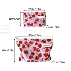 1 Piece Simple  Sweet Cherry  Women's Makeup Bags h5 Picture5