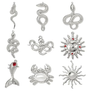 1 Piece Simple Animal Stainless Steel Women's Pendants h5 Picture5