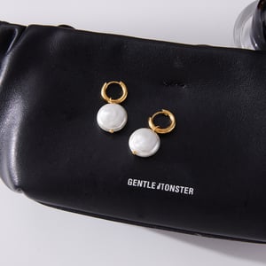 1 Pair Gorgeous Beads Stainless Steel Gold Color Women's Drop Earrings h5 Picture5