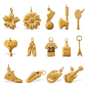 1 Piece Stainless Steel Gold Color DIY Pendant h5 Picture4